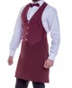 GREMBIULE FINTO GILET GESSATO