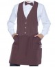 GREMBIULE FINTO GILET GESSATO